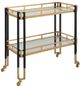 Uttermost® Kentmore Black/Gold Bar Cart-0