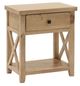 Vintage Furniture Cross Side Table-0