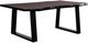 Porter International Designs Manzanita Midnight Coffee Table with Trapezoid Base-0