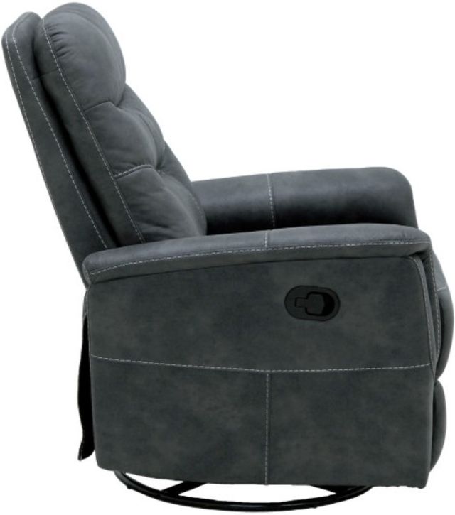 Emerald Home Danyon Charcoal Manual Swivel Glider Recliner-4