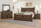 Artisan & Post by Vaughan-Bassett Cool Rustic Mink King Panel Bed-1