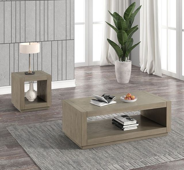 Furniture of America® Dothan Natural Coffee Table-2