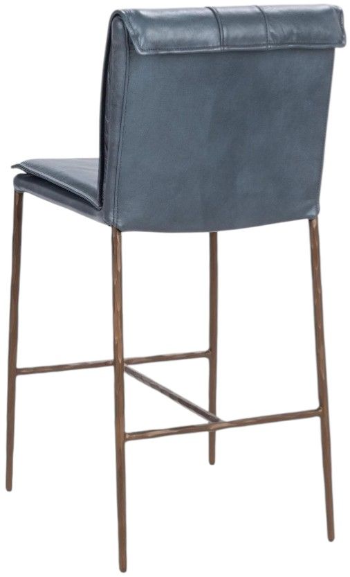 Classic Home Mayer Ocean Blue Counter Stool-4