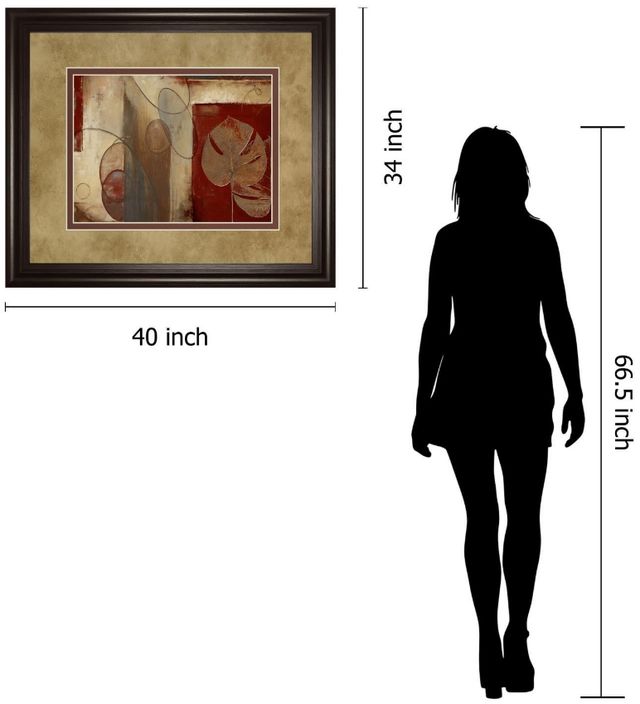 Classy Living Patricia Pinto Inspiration in Crimson Wall Art-2