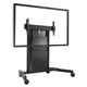 Chief® Fusion® Large Black Dynamic Height Adjustable Mobile Cart-0
