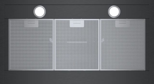 Bosch® 800 Series 36" Black Stainless Steel Pyramid Wall Mounted Range Hood-4