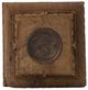 A & B Home Brown Antique Carved Pillar Candle Holder-2