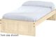 Crate Designs™ Furniture Unfinished Twin Panel Bed-0