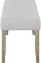 Crown Mark Dune Beige/Gray Bench-3