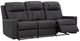 Benchcraft® Mackmenville Carbon Manual Reclining Sofa-2
