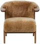 Four Hands Fabian Amber Ash/Desert Shearling Chair-1