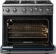 Viking® 5 Series 36" Slate Blue Pro Style Liquid Propane Gas Range-1