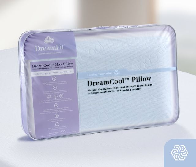 DreamFit® DreamCool™ Max Memory Foam Standard/Queen Pillow-3