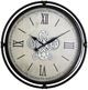 YHD Industrial Bronze Roman Gear Clock-0