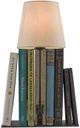 Currey & Company Oldknow Off-White/Polished Concrete Bookcase Lamp-4