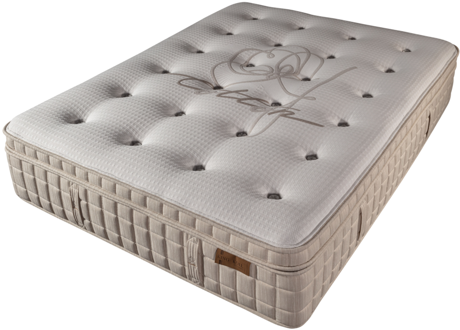King Koil Natural Angeles Crest Latex Luxury Firm Euro Top Queen Mattress - Thumbnail 2