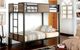 Furniture of America® Clapton Twin/Twin Bunk Bed-0