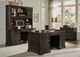 aspenhome® Hampton Black Cherry Credenza Desk-1