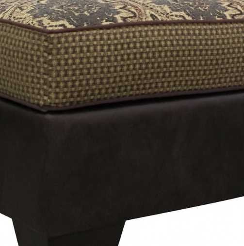 Marshfield Furniture Jackson Brown Jumbo Storage Ottoman-1