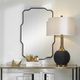 Uttermost® Casmus Matte Black Wall Mirror-2