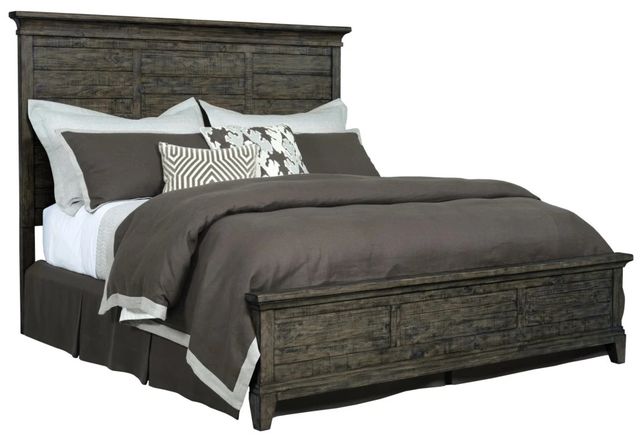 Kincaid® Plank Road Charcoal Jessup King Panel Bed-0