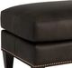 Smith Brothers Customizable 270 Leather Ottoman-1