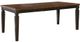 John Thomas Furniture® Vista Coal/Hickory Extension Dining Table-0