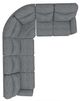 La-Z-Boy® James Midnight Reclining Sectional with Custom Layout Options-3