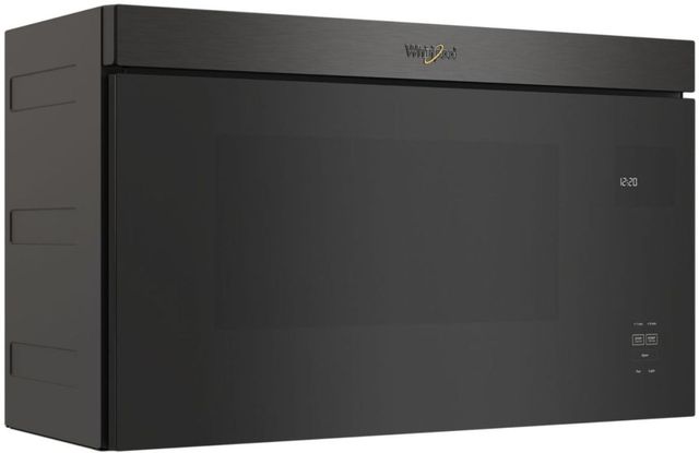 Whirlpool® 1.1 Cu. Ft. Black Stainless Steel Over The Range Microwave -3