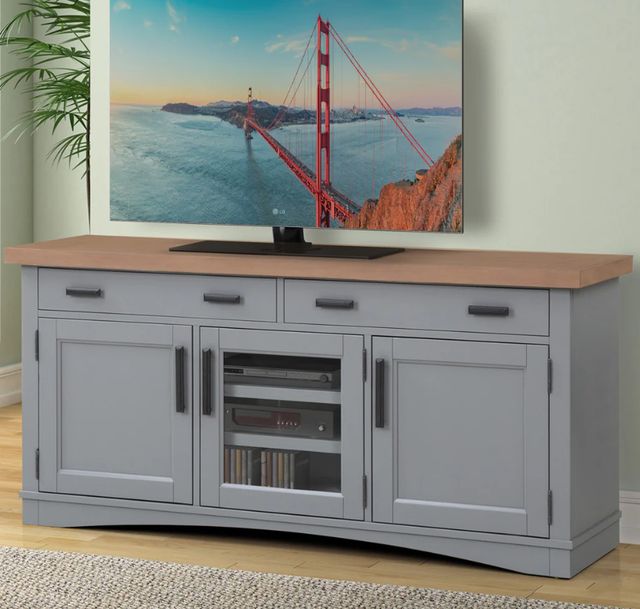 Parker House® Americana Modern Dove 63" TV Console-1