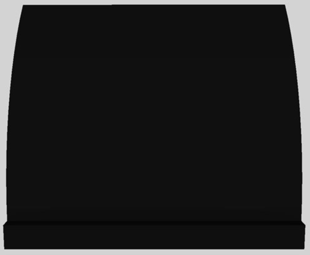 Vent-A-Hood® 36" Black Wall Mounted Range Hood-0