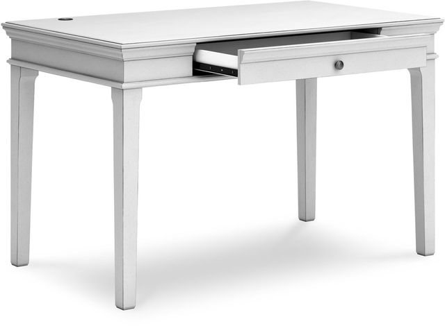 Signature Design by Ashley® Kanwyn Whitewash Office Small Leg Desk-1