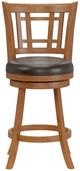 HH2 Home Fairfox Oak Swivel Counter Stool-1