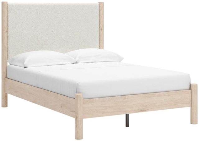 Signature Design by Ashley® Cadmori Two-Tone Youth Full Upholstered Panel Bed-1