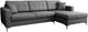 Edgewood Furniture Armani Grey Right-Arm Facing Chaise-0