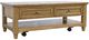 Jofran Inc. Brentwood Cascade Oak Castered Leg Cocktail Table-1