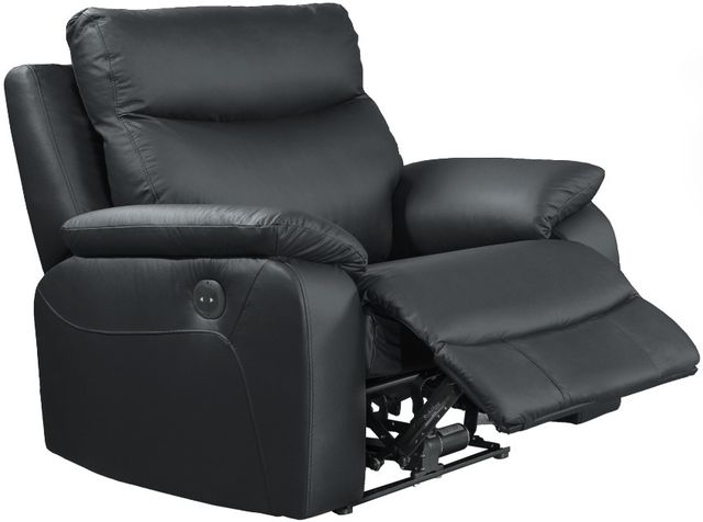 Mazin Furniture Wembley Black Power Reclining Chair-2