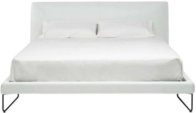 Natuzzi Editions Customizable Kartun King Upholstered Panel Bed-1