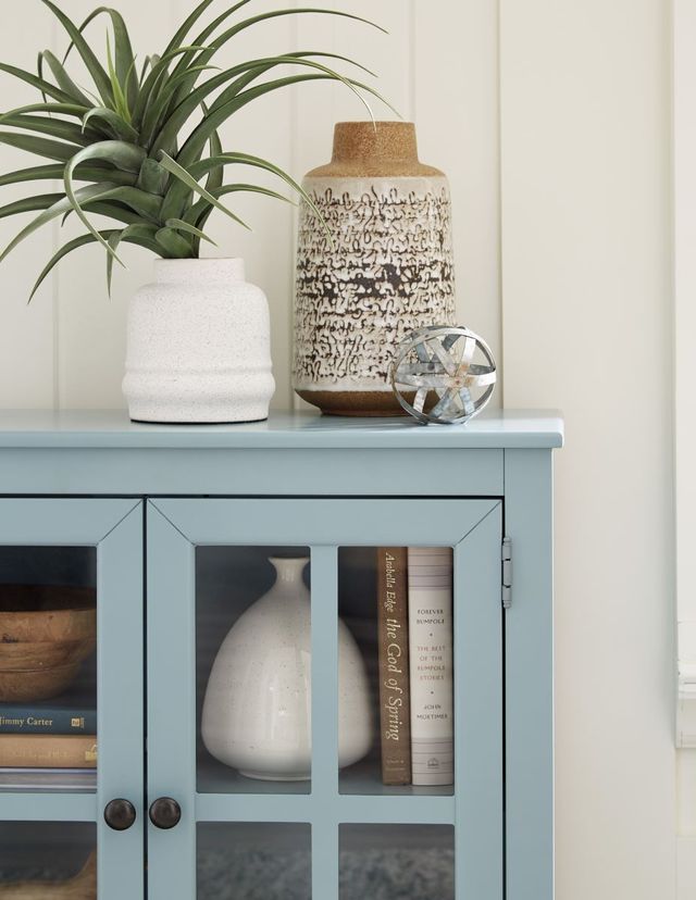 Signature Design by Ashley® Nalinwood Teal Accent Cabinet-4