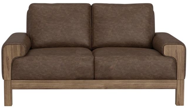 International Furniture Direct Sedona Brown Loveseat-2