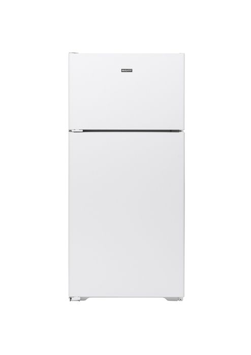 Hotpoint® 28" 15.6 Cu. Ft. White Top Freezer Left Swing Refrigerator-0