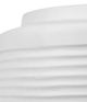 A & B Home White Ridged Cement Planter-3