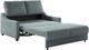 Luonto® Furniture Nautica Smoked Birch/Zaro 72 Queen Sleeper Loveseat-1