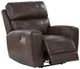 Signature Design by Ashley® Crossplex Smoke Power Recliner with Adjustable Headrest-5