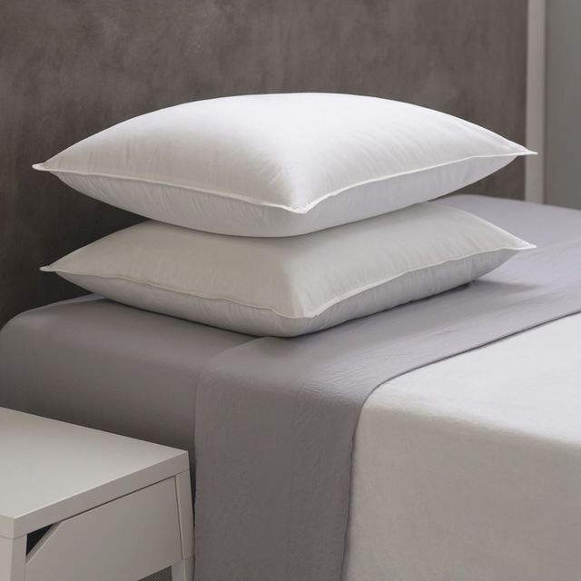 Concept ZZZ White Standard Prime Feather Fiber Pillow-2