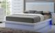 New Classic® Home Furnishings Sapphire 4-Piece White Queen Bedroom Set with Nightstand-1