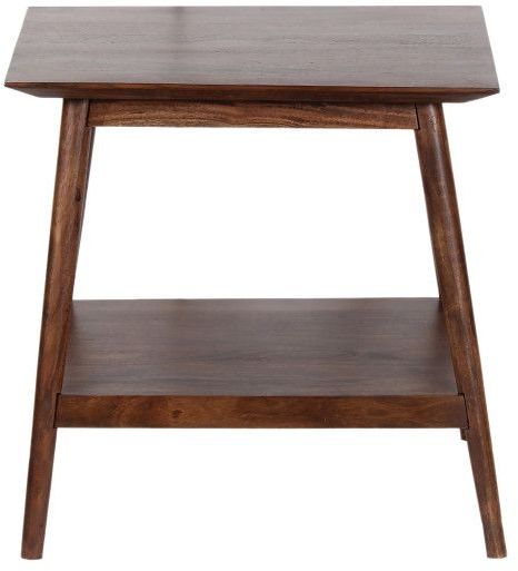 Porter International Designs Portola Walnut End Table-0