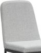 Intercon Navarro Gray/Mocha Fabric/Metal Outdoor Barstool-1