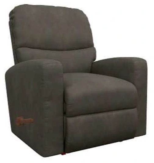 La-Z-Boy® Sherman Slate Manual Rocking Recliner-0
