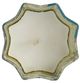 A & B Home Cheena Blue Mercury Soy Wax Candle-2